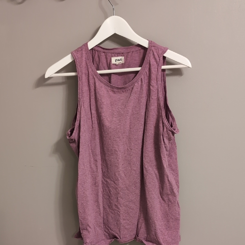 Pact Women's Purple Tank Top